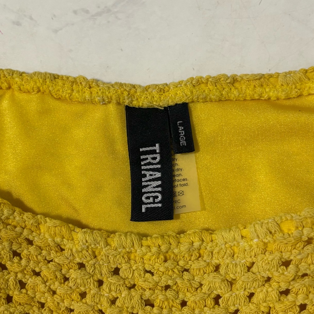 Triangl Swimwear Yellow Bikini Set - Picture 9 of 10